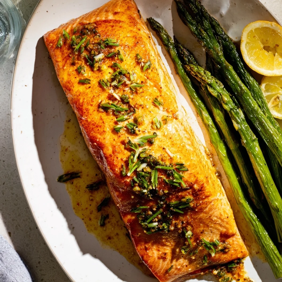 Skillet Lemon-Butter Salmon