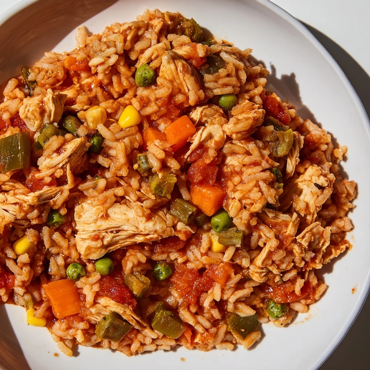 This one-pot chicken and rice recipe delivers a simple, hearty meal with delicious aromas and perfect textures.