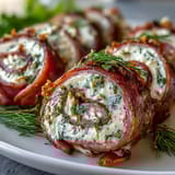 Ham Cream Cheese Pickle Pinwheels