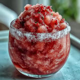 Frozen Strawberry Lemonade Slushie