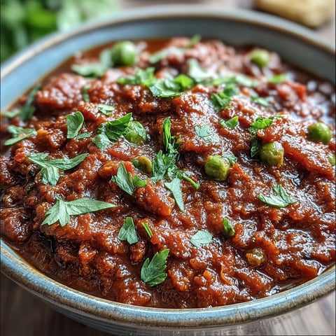 A steaming bowl of Venison Keema Curry topped with fresh cilantro and a lemon wedge, served alongside fluffy basmati rice for a complete meal.