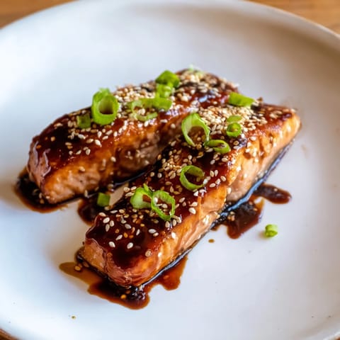 Ginger Soy Glazed Salmon