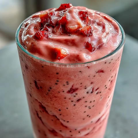 Strawberry Banana Protein Smoothie