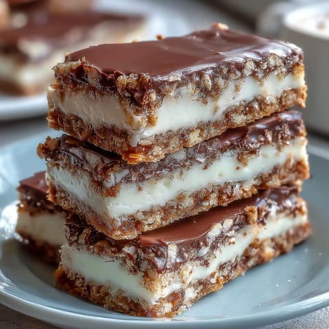 1. Indulge in rich clotted cream cookie bars with white chocolate chunks, offering a tender, buttery bite with every mouthful.  