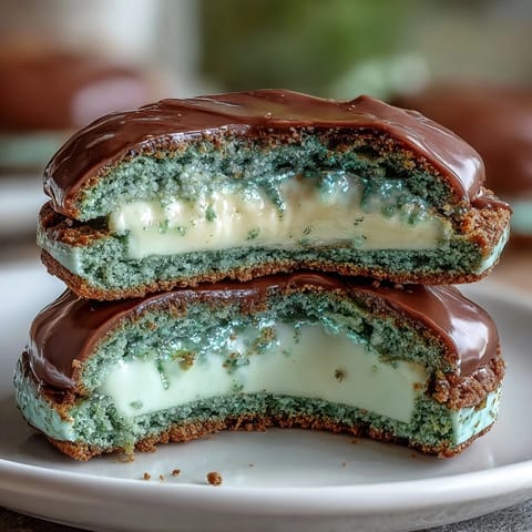 Sparkly St Patricks Green Cookies