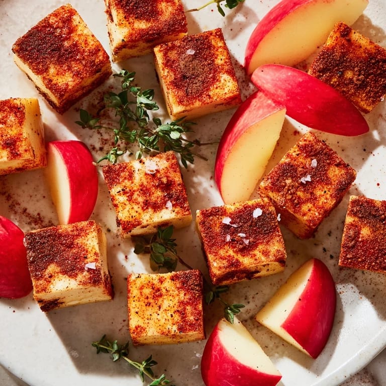 A mouthwatering arrangement featuring the Autumn Ember, perfect for fall, with cheeses and apple slices.