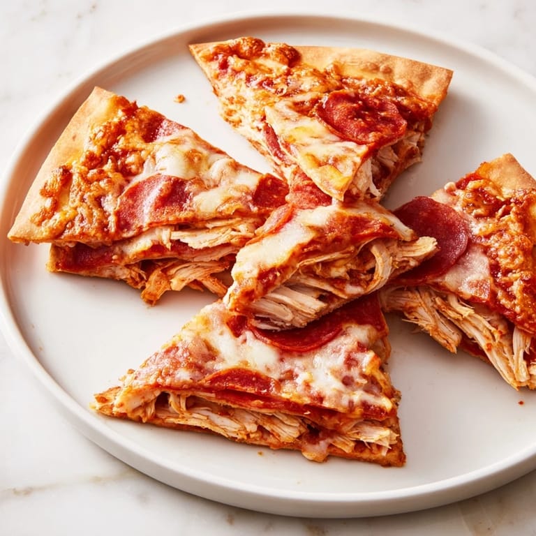 Enjoying a close-up view of a perfectly toasted Leftover Pizza Grilled Cheese served hot.