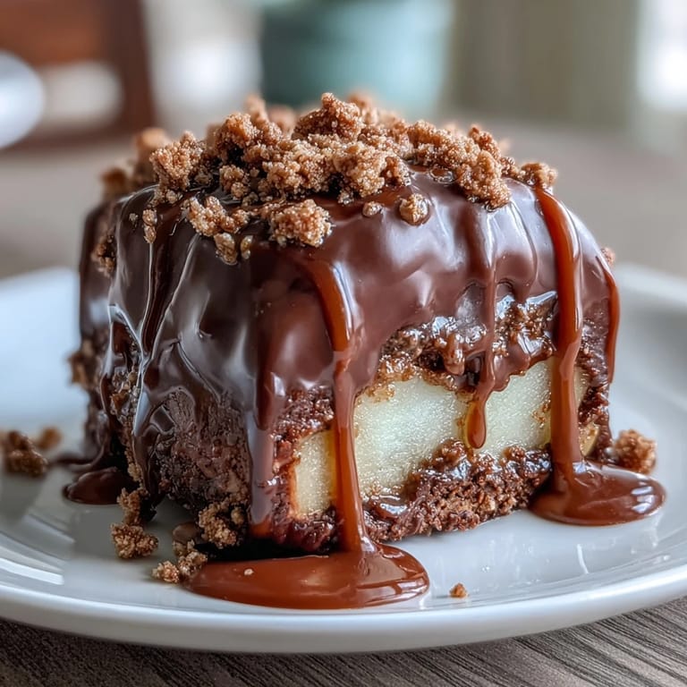 Crisp apple slices drizzled with melted chocolate and sprinkled with graham cracker crumbs, perfect for a no-bake summer dessert.